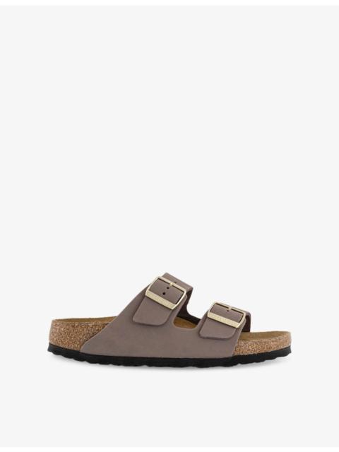 Arizona Two-Strap Suede Sandals