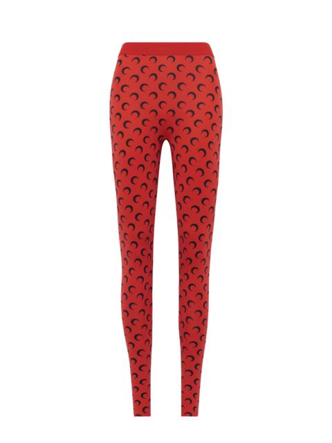 Recycled Moon Jersey Stirrup Leggings