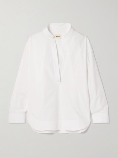 Tito Oversized Cotton-poplin Shirt