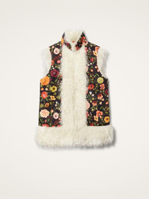 Sleeveless Folk Jacket