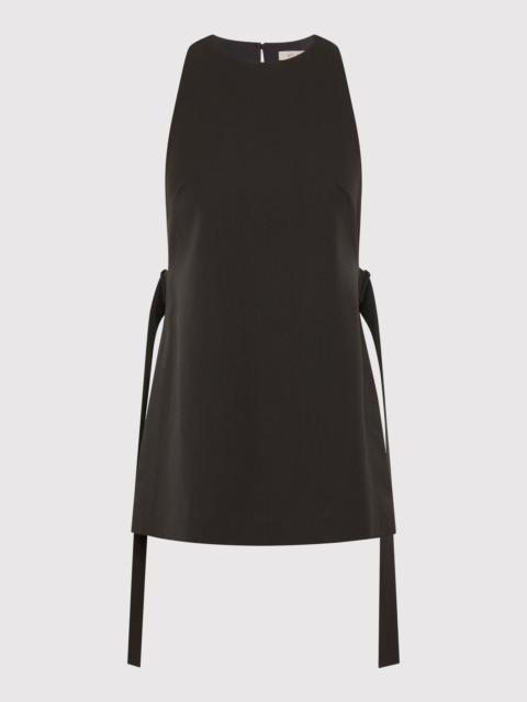 Side Tie Top - Black Olive