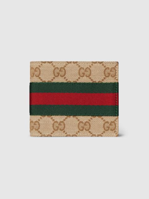 Bi-fold wallet with Web