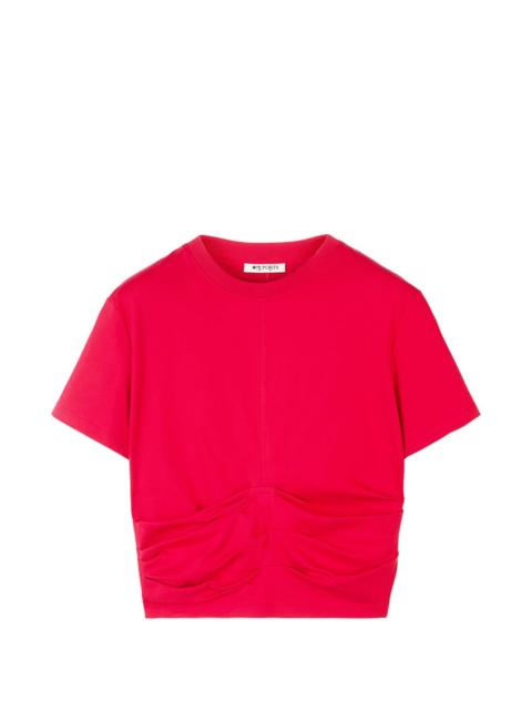ruched T-shirt