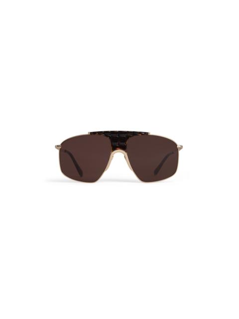 SQUARE AVIATOR SUNGLASSES