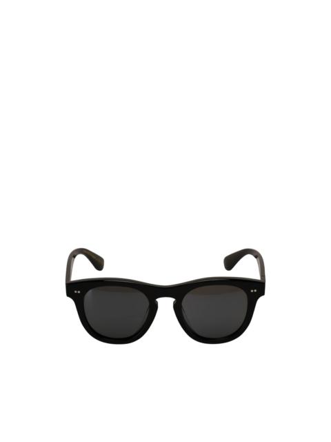 round-frame sunglasses