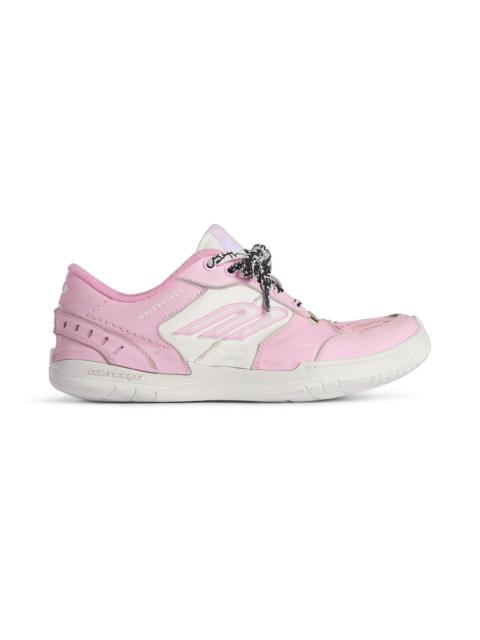 Women's Hamptons Medium Worn-out Sneaker in Pink/white