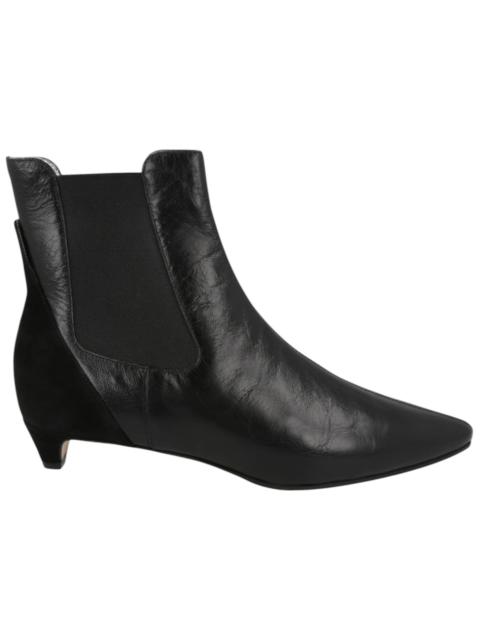 Givenchy Leather Chelsea Ankle Booties Black (Women's)