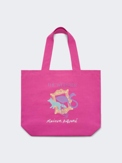 X The Webster Tote Bag Flamingo Pink