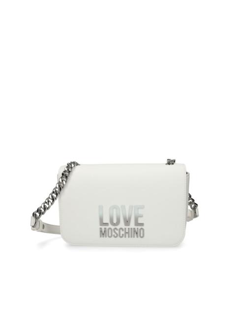 logo-lettering crossbody bag