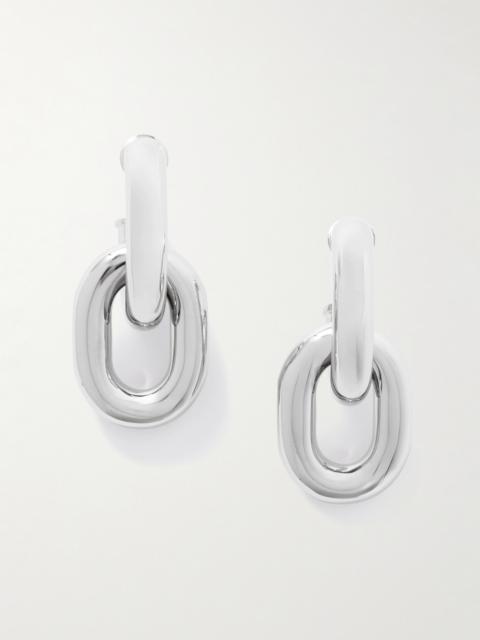 Xl Link Silver-tone Earrings