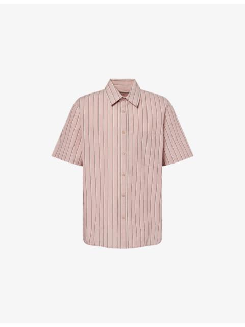 Deacon Striped Cotton Shirt