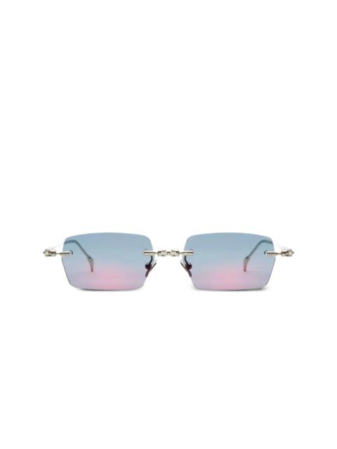 GEOMETRIC-FRAME SUNGLASSES