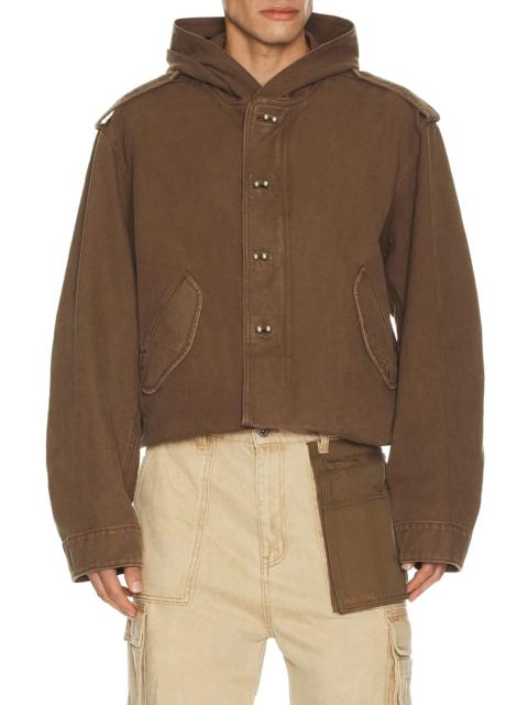 Folded Shortened Jacket