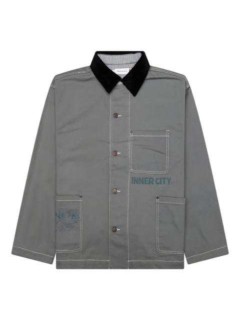 Chore city-graphic shirt jacket