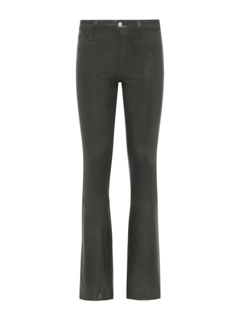 Ruth Coated Straight-Leg Jean