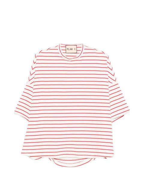 striped short-sleeve T-shirt