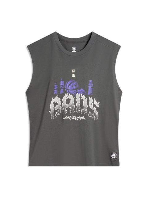 Li-Ning BadFive Graphic Tank 'Grey' AVSU461-2