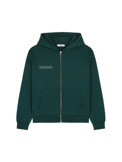 Womens 365 Heavyweight Two-Way Zip-Through Hoodie - Foliage Green
