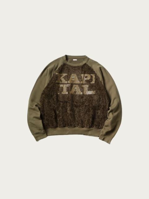 30/-SWTxFur GRIZZLY SWT (SPEAKEASY KAPITAL) - Khaki