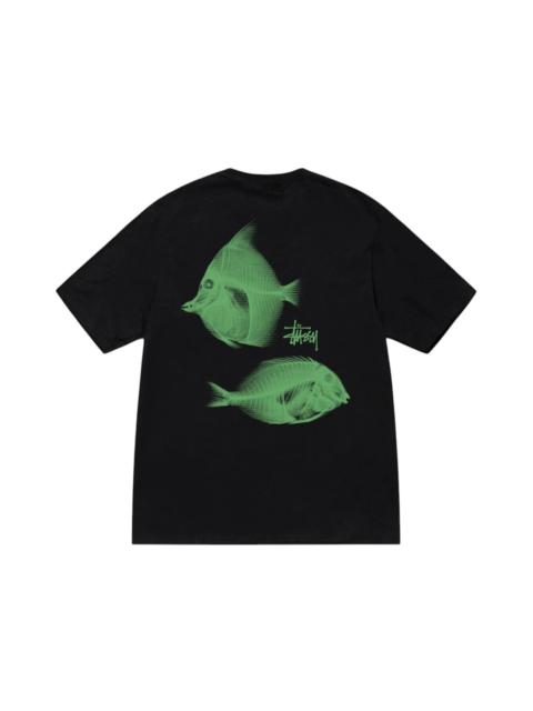 Stussy X-Ray Fishin Tee Black