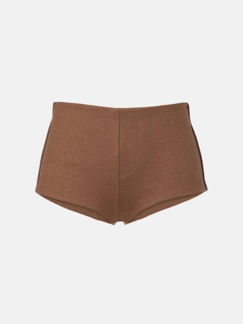 Wool shorts