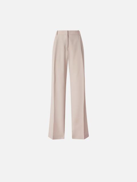 FLOWING TROUSERS WITH PRESSED CREASE