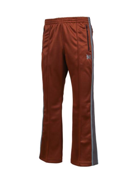 BOOT-CUT TRACK PANT - POLY SMOOTH / RUST