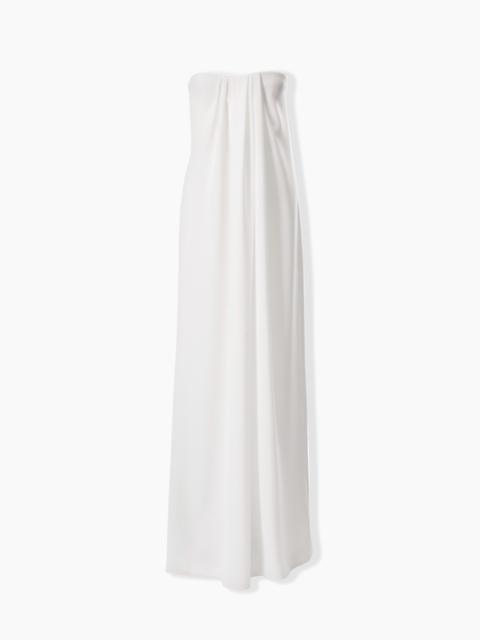 Strapless Draped Front Gown