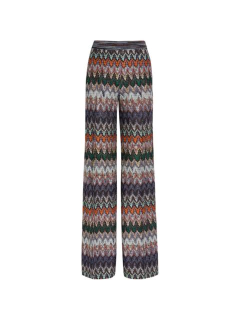 patterned trousers