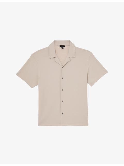 Cedric Textured Stretch-Woven Shirt