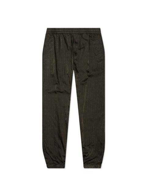 GIVENCHY GARMENT DYE EMBROIDERED JOGGERS - MILITARY GREEN