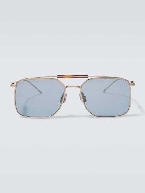 Sartorial Sunset square sunglasses