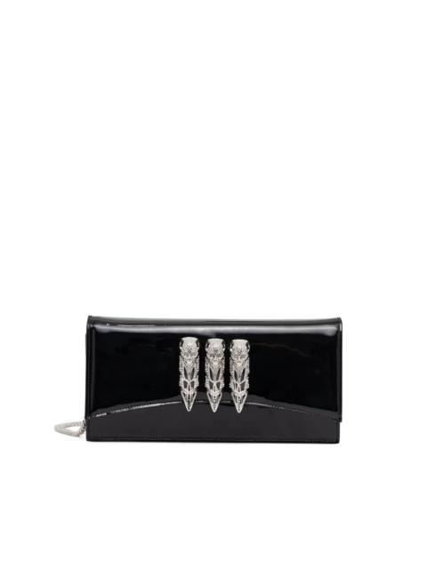 skull-motif clutch bag