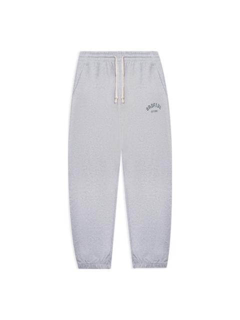 Li-Ning BadFive Graphic Joggers Sweatpants 'Grey' AKLSF55-1