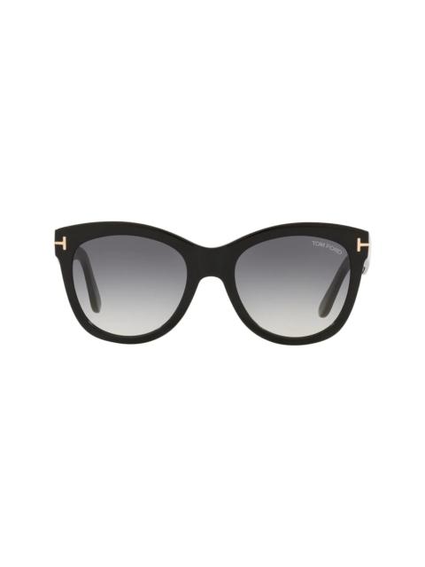 square tinted sunglasses
