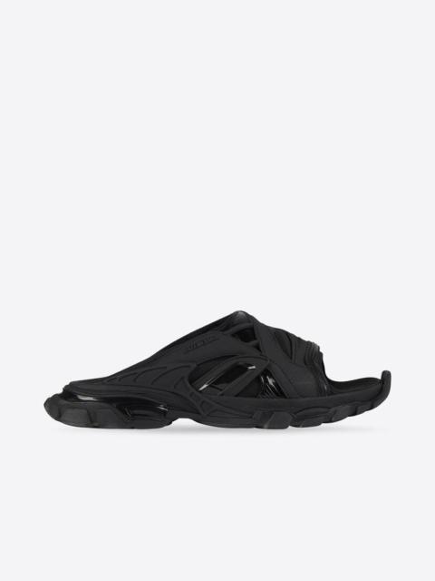 Men's Track Slide Sandal in Black