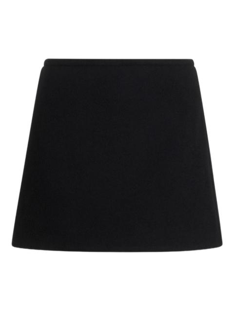 A-line mini skirt