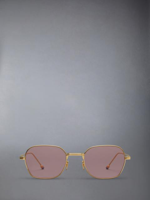 TITANIUM RECTANGULAR SUNGLASSES