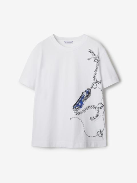Boxy Knight Hardware Cotton T-shirt