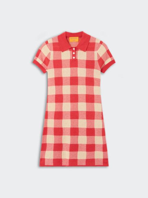 Gingham Polo Dress