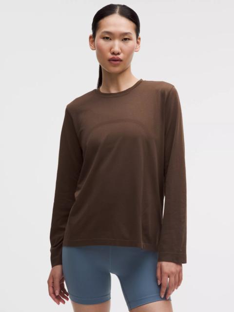 Swiftly Relaxed Long-Sleeve Shirt Hip Length *Updated Fit