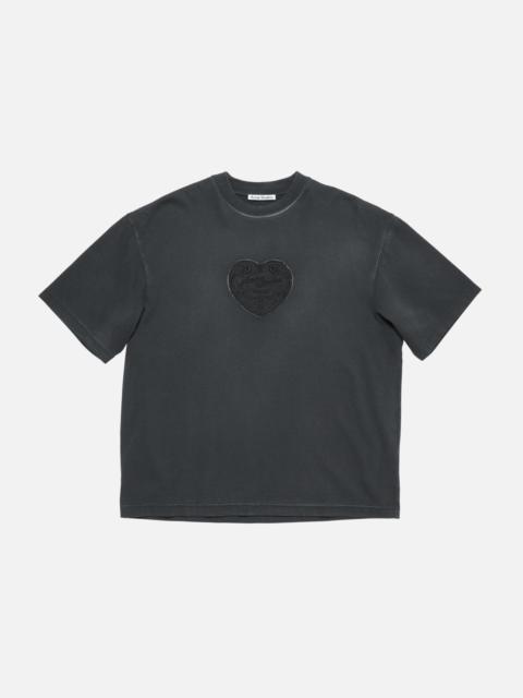 Logo t-shirt - Faded black