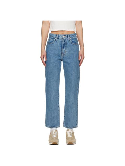Blue London Crop Jeans