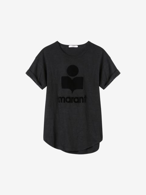 KOLDI LINEN LOGO T-SHIRT