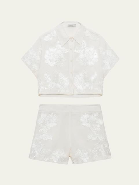 Callie Floral Camp Shirt