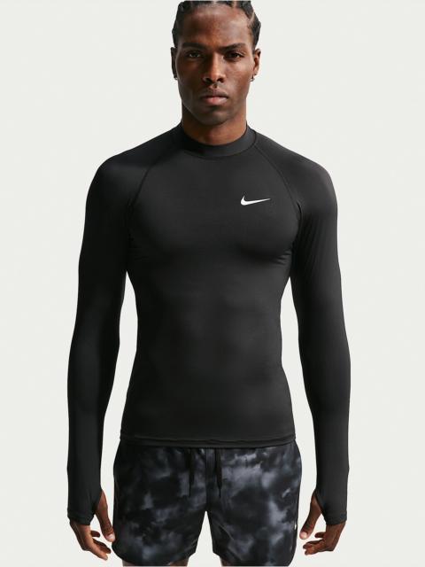 Nike Swim Whitewater Essential Men's Dri-FIT UV Long Sleeve Rashguard Top