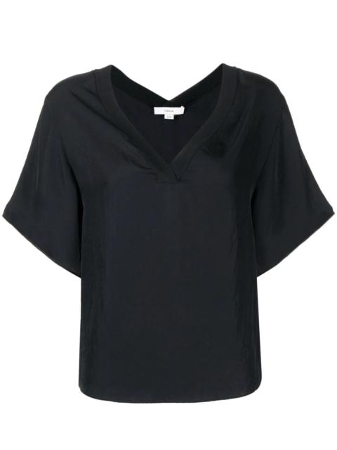 V-neck short-sleeved T-shirt