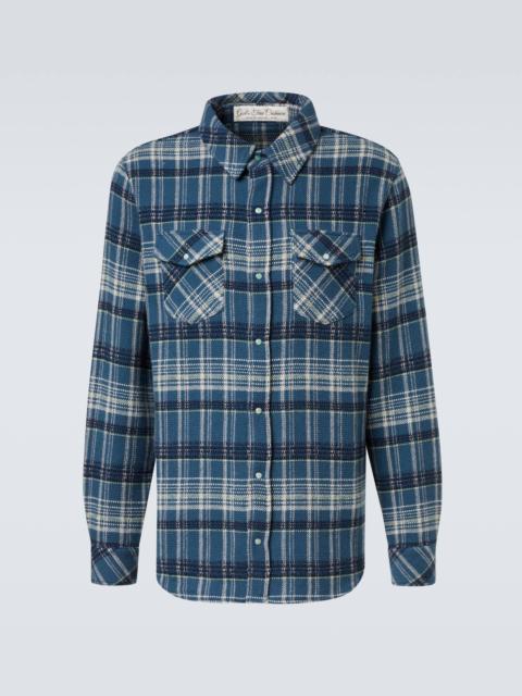 Fantasia tartan cashmere shirt