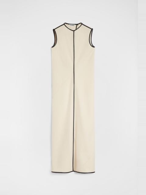 Wool Jersey Crew-Neck Dress