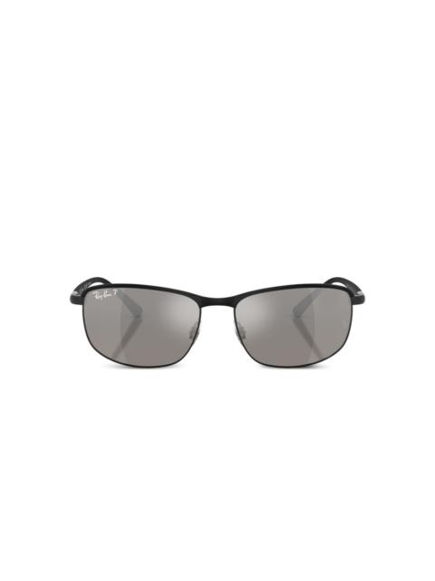 rimless mirrored sunglasses